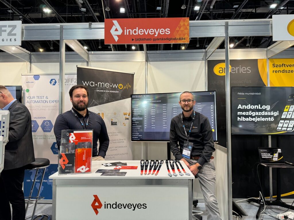 Indeveyes's booth at the 2024 IoT Live Show Exhibit and Conference